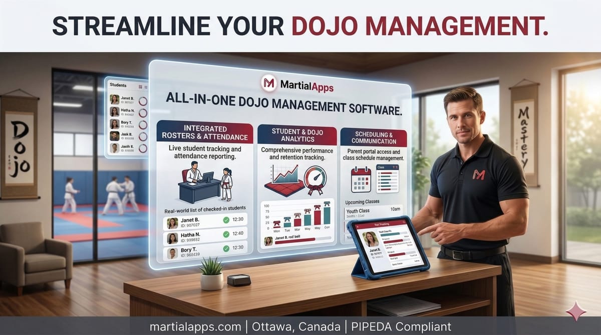 How Martial Apps Solves Dojo Management