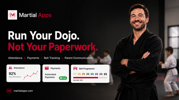 How Martial Apps Solves Dojo Management